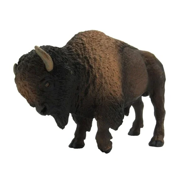 Safari Ltd Brown Buffalo Bison 2018 Animal Figure Realistic Toy Figurine - Picture 2 of 16